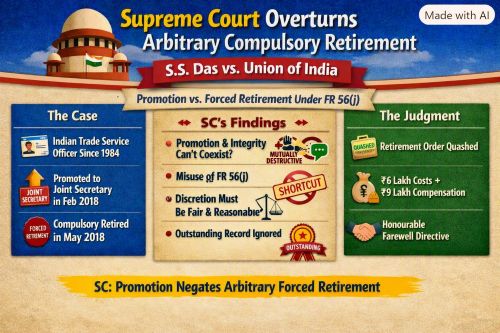 SC Landmark Judgment – Restores Justice, Integrity & Dignity of Govt Officer
