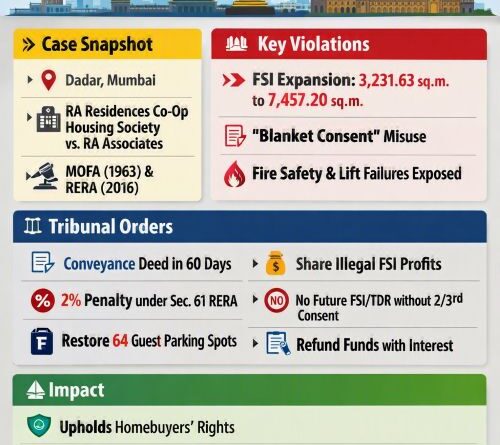 Penalty of 2% of project cost on promoter for violation of RERA and MOFA