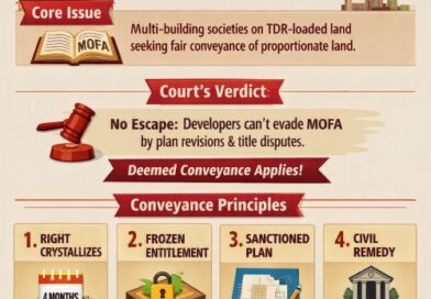 Conveyance – From Plinth to Proportionate Fair Land Division for Multiple Buildings