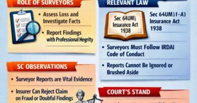 SC – Surveyor Reports Command Judicial Respect for Repudiation of Insurance Claim