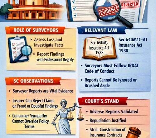 SC – Surveyor Reports Command Judicial Respect for Repudiation of Insurance Claim