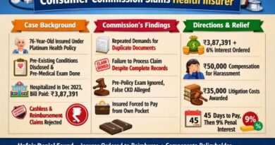 Cashless Facility Denial and Repeated Documents Demand – Illegal