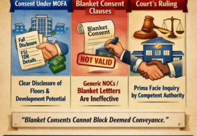 Developers Cannot Stall Conveyance Using Blanket Consent for Additional Floors